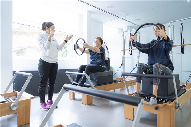 Pilates suelo y máquina