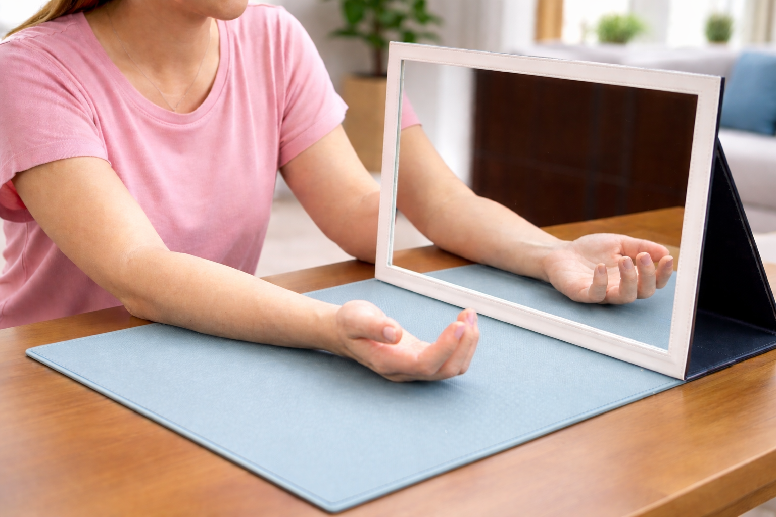 Terapia en espejo en cáncer de mama: rehabilitación funcional y sensorial